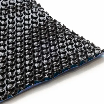 WAYS D'luxe - Solarzeil voor zwembad 400 x 200 cm - Zwart/Blauw - Rechthoek - 200 micron 3