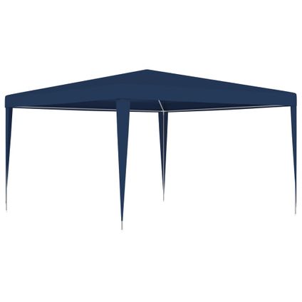 The Living Store - Polyetheen - Partytent 4x4 m blauw - TLS48503