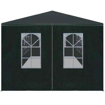 The Living Store - Polyéthylène - Tente de réception 3 x 9 m Vert - TLS45105 9