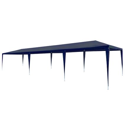 The Living Store - Polyéthylène - Tente de réception 3x9 m PE Bleu - TLS45084