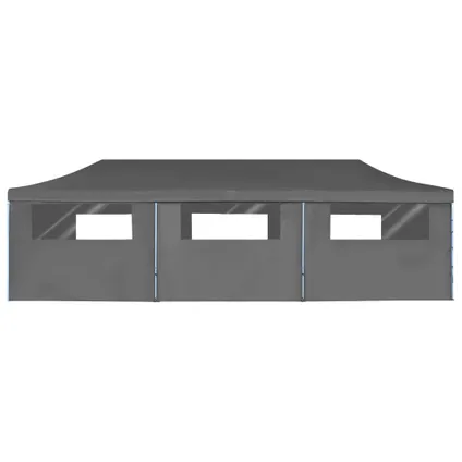 The Living Store - Tissu - Tente de réception pliable avec 8 parois 3 x 9 m - TLS44982 3