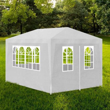 The Living Store - Stof - Partytent 3x4 m wit - TLS90334