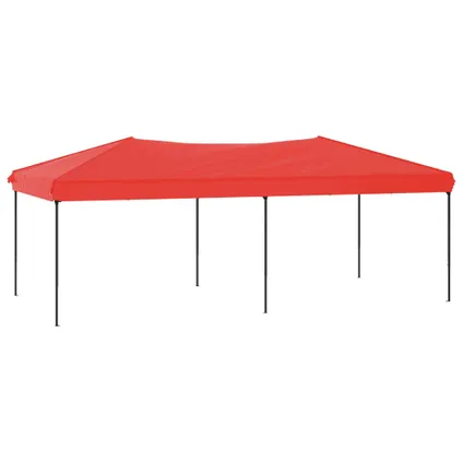The Living Store - Tissu - Tente de réception pliable Rouge 3x6 m - TLS93541 2