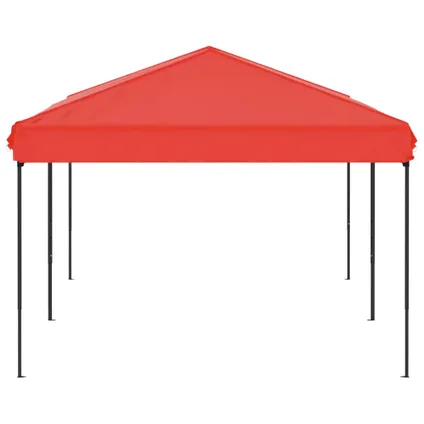 The Living Store - Tissu - Tente de réception pliable Rouge 3x6 m - TLS93541 4