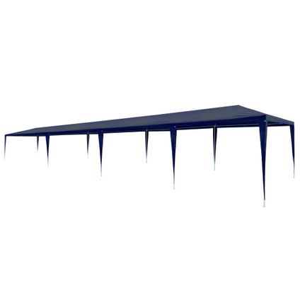 The Living Store - Polyéthylène - Tente de réception 3x12 m PE Bleu - TLS45085