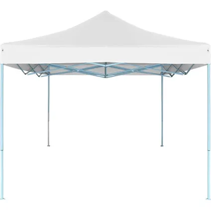 The Living Store - Tissu - Tente de réception pliable 3x4,5 m Blanc - TLS48869 6