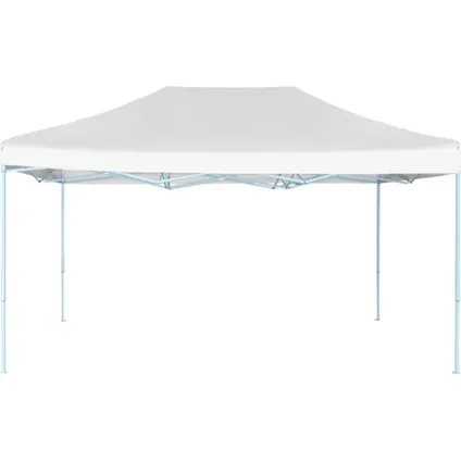 The Living Store - Tissu - Tente de réception pliable 3x4,5 m Blanc - TLS48869 7