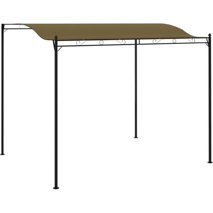 The Living Store - Stof - Zonneluifel 180 g/m² 3x2,4 m taupe - TLS312216
