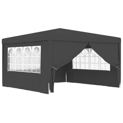 The Living Store - Polyéthylène - Tente de réception et parois latérales 4x4 m - TLS48535 2