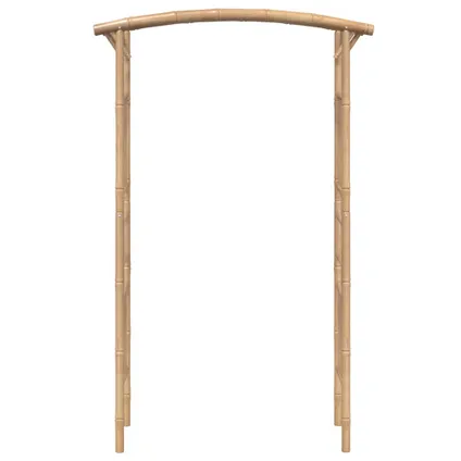 The Living Store - Bambou - Arche pour rosiers Bambou 118x40x187 cm - Brun 4