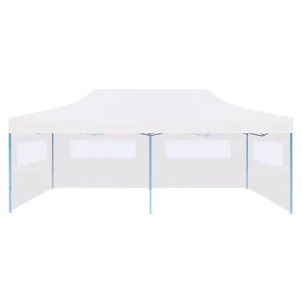 The Living Store - Tissu - Tente de réception pliable avec parois 3 x 6 m Acier - TLS48863 3