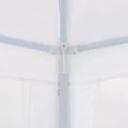 The Living Store - Polyéthylène - Tente de réception 3x6 m PE Blanc - TLS45079 5
