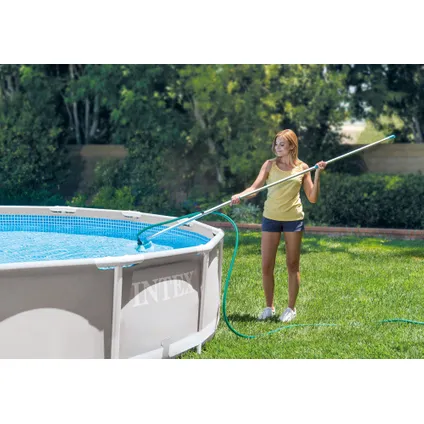 Intex Frame Pool Zwembad - Alles-in-één Zwembadpakket - 220 x 150 x 60 cm - Roze 9