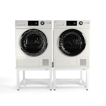 Wasophoogte - Wasmachine verhoger - Dubbel - Lekbak - Opbouwmeubel - Universeel - 65*125*42 cm 5