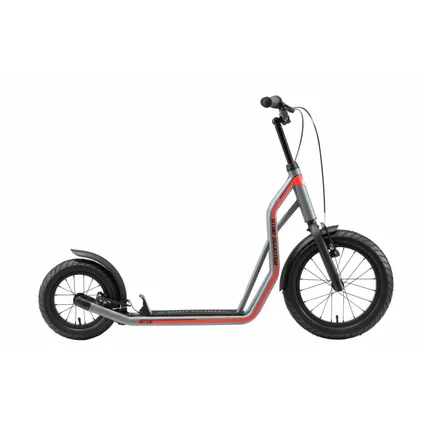 STAR SCOOTER autoped 16 inch + 12 inch grijs 2