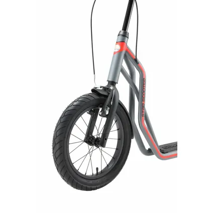 STAR SCOOTER autoped 16 inch + 12 inch grijs 5