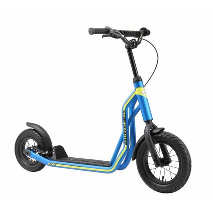 STAR SCOOTER autoped 12 inch + 10 inch blauw