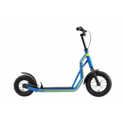 STAR SCOOTER autoped 12 inch + 10 inch blauw 2