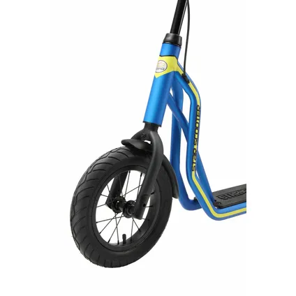 STAR SCOOTER autoped 12 inch + 10 inch blauw 5