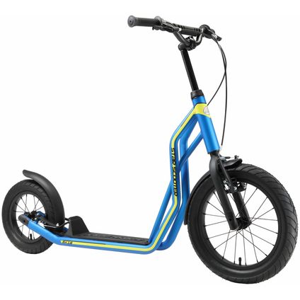 STAR SCOOTER autoped 16 inch + 12 inch blauw