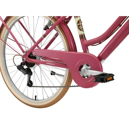 Bikestar retro damesfiets 26 inch 7 sp derailleur paars 6