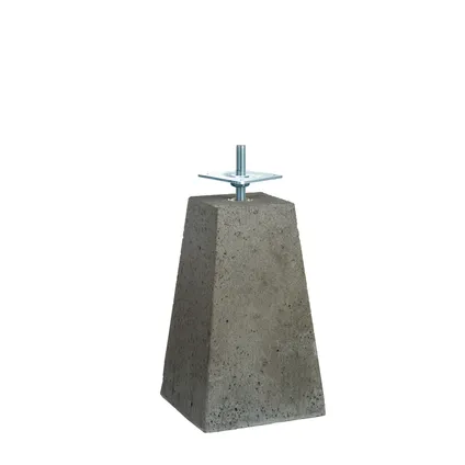 Intergard - Socle en beton pour porche jardín 120x120mm 2