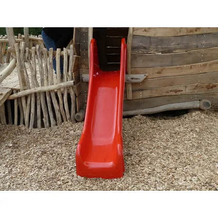 Intergard - Toboggan rouge portique jeux 190cm 4