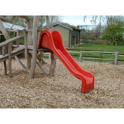 Intergard - Glijbaan rood speeltoestellen speelplaatsen polyester 250cm