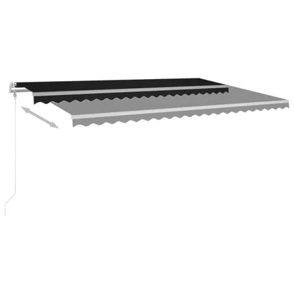 The Living Store - Aluminium - Luifel automatisch uittrekbaar 500x350 cm - TLS306902 3