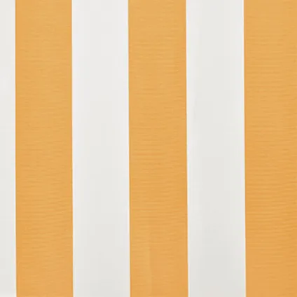 The Living Store - Tissu - Tissu d'auvent Jaune tournesol/blanc 6 x 3 m (cadre - TLS141018 4
