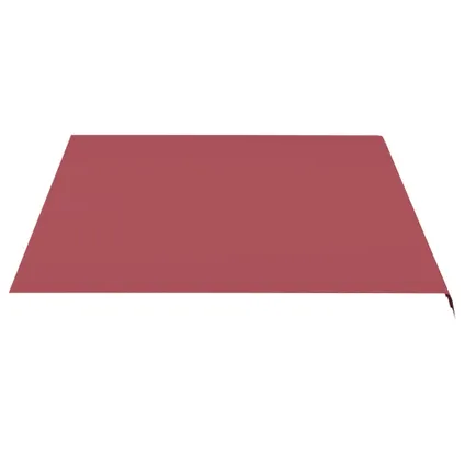 The Living Store - Polyester - Tissu de remplacement pour auvent Bordeaux rouge - TLS311970 4