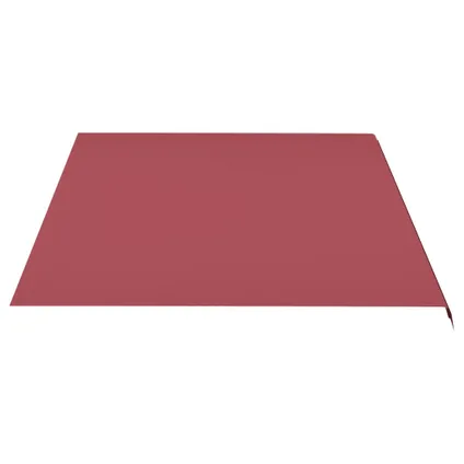 The Living Store - Polyester - Tissu de remplacement pour auvent Bordeaux rouge - TLS311972 4