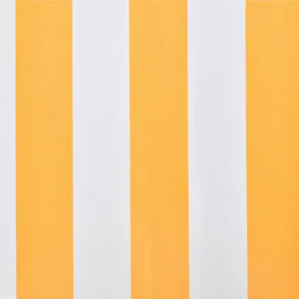 The Living Store - Tissu - Tissu d'auvent Jaune tournesol/blanc 4 x 3 m (cadre - TLS141017 6