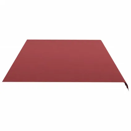 The Living Store - Polyester - Tissu de remplacement pour auvent Bordeaux rouge - TLS311974 4
