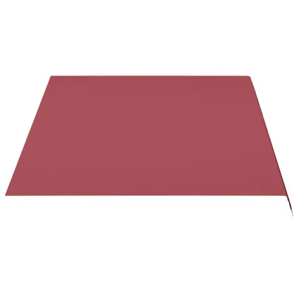 The Living Store - Polyester - Tissu de remplacement pour auvent Bordeaux rouge - TLS311969 4