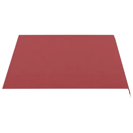 The Living Store - Polyester - Tissu de remplacement pour auvent Bordeaux rouge - TLS311966 4