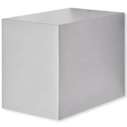 vidaXL - Aluminium - Applique murale d'extérieur en forme de cube 2 pcs - 42224 3