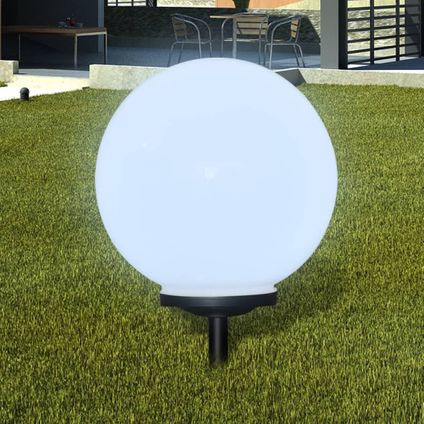 vidaXL - Kunststof - Tuinpadlamp met grondpin LED 40 cm - TLS40866