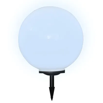 vidaXL - Kunststof - Tuinpadlampen 2 st met grondpin LED 50 cm - TLS277118 4
