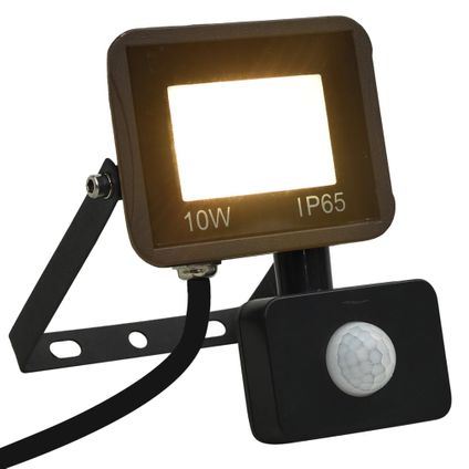 vidaXL - Aluminium - Spotlight met sensor LED 10 W warmwit - TLS149623