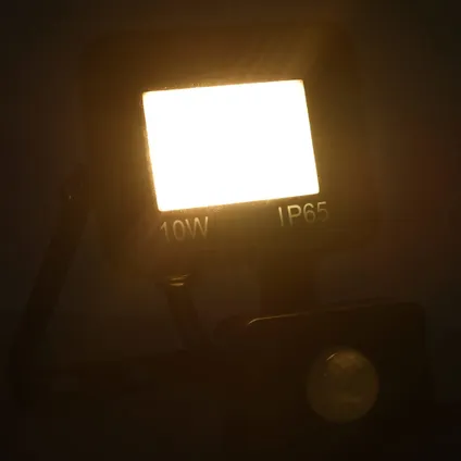 vidaXL - Aluminium - Spotlight met sensor LED 10 W warmwit - TLS149623 2