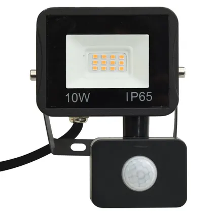 vidaXL - Aluminium - Spotlight met sensor LED 10 W warmwit - TLS149623 5