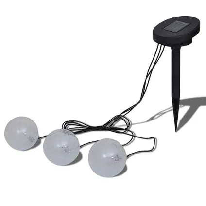 vidaXL - Kunststof - Vijververlichting drijvende bollen LED - TLS40869 2