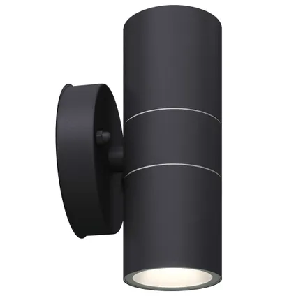 vidaXL - Roestvrij staal - LED-wandlamp buiten op-/neerwaarts RVS 2 - TLS42417 4