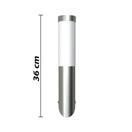vidaXL - Roestvrij staal - Lamp - TLS160165 6