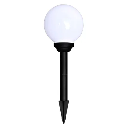 vidaXL - Kunststof - Tuinpadlampen 6 st met grondpin LED 20 cm - TLS277115 5