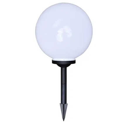 vidaXL - Kunststof - Tuinpadlampen 4 st met grondpin LED 30 cm - TLS277116 4