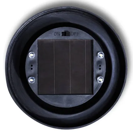 vidaXL - Kunststof - Tuinpadlampen 3 st met grondpin LED 20 cm - TLS40864 6
