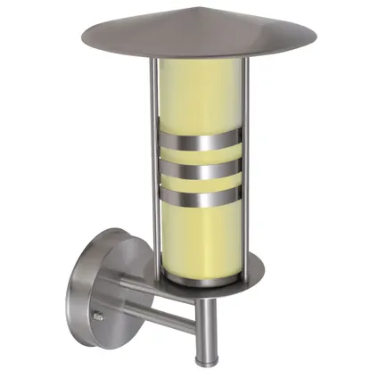 vidaXL - Roestvrij staal - Pagode vormige RVS wandlamp - TLS41094 4
