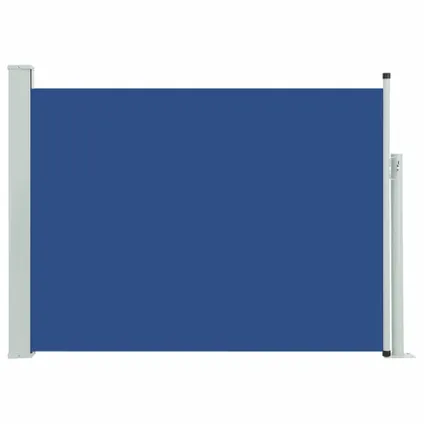 vidaXL - Tuinscherm uittrekbaar 100x500 cm blauw - TLS48384 2